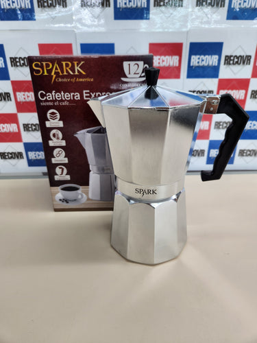 Cafetera Italiana Inducción 12 Tazas Spark
